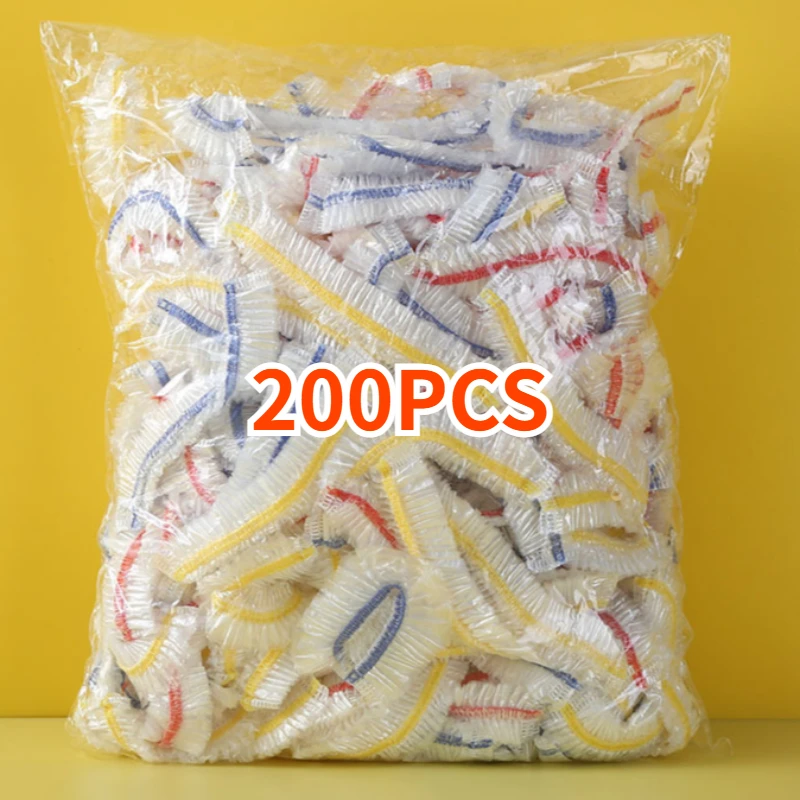 50/100/200PCS Disposable Cling Film Cover for Food Grade Household Fresh-keeping Bags Home Leftover Food Storage Accessories