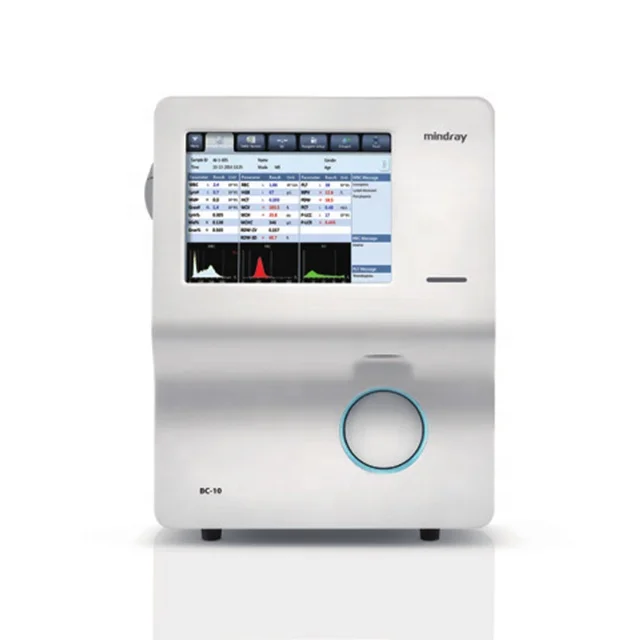 portable blood 3 parts hematology analyser mindray bc-10 analyzer