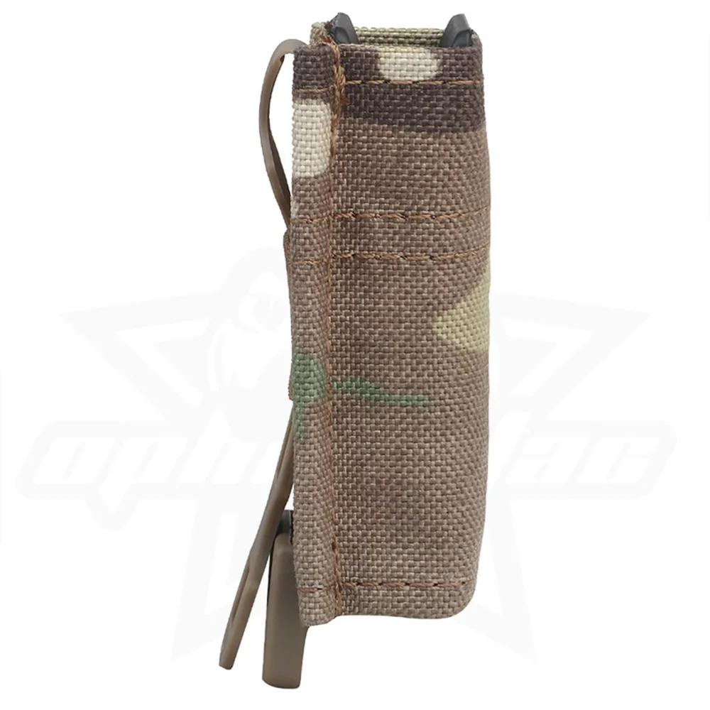 Afbeelding 6: LOOPOD Double Dump Pouch, zaklampholster voor 9 mm 5,56 mm, tijdschriftzakje Molle gereedschapstas, veiligheid IFAK Mag Pocket