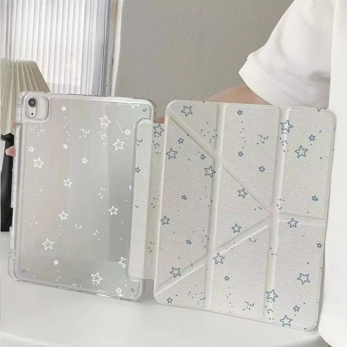 

For 2025 iPad Air 11 Case iPad 10th Generation 11th A16 9th Cover Gen iPad Pro11 4 5 10.9in 12.9 M2 M3 M4 Pencil Holder Case