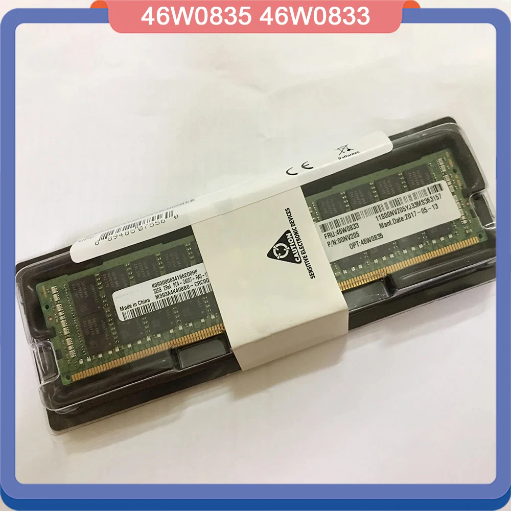 For IBM RAM X3650 X3550 M5 X3950 X3850 X6 PC4-2400T 32GB DDR4 2400 REG Server Memory 46W0835 46W0833 00NV205