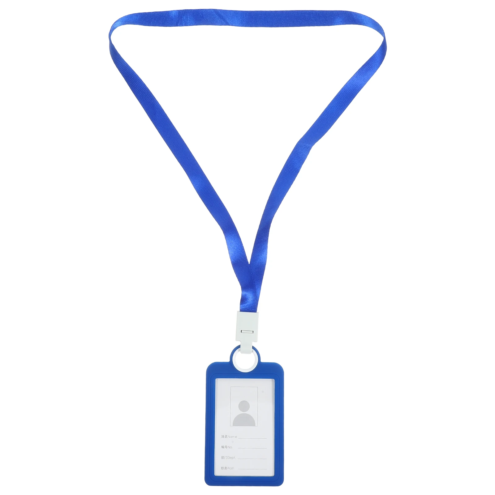 

Soft Silicone Card Sleeve Clear Id Holder Protective Name Tag Badge Cover For Office School Bus Lanyard Use Cards Storage