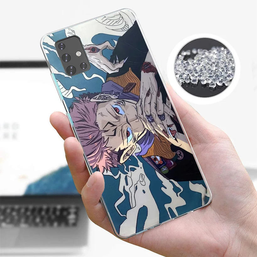 Japan Anime Jujusu Kaisen Phone Case For Samsung Galaxy A51 A41 A31 A21S A11 A01 A71 A50S A40 A30 A20S A10S A6 A7 A8 A9 Print Co