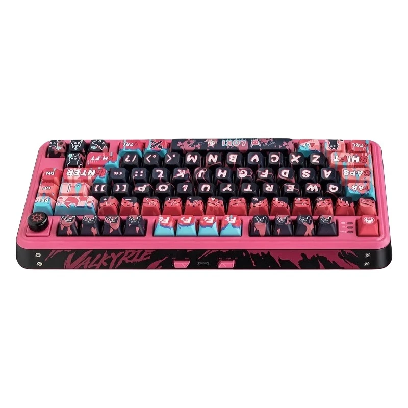 Mechanical Keyboard Ppt Keycaps Wear-Resistant Oil-Free Delicate Soft The Touch Suitable E-Sports Players' Entertainment Office