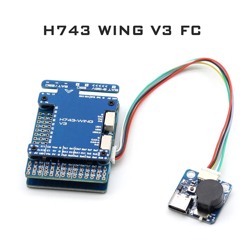 H743-WING V3 Flight Controller DPS310 ICM42688 for INAV RC FPV Airplane for Fixed Wing Drones