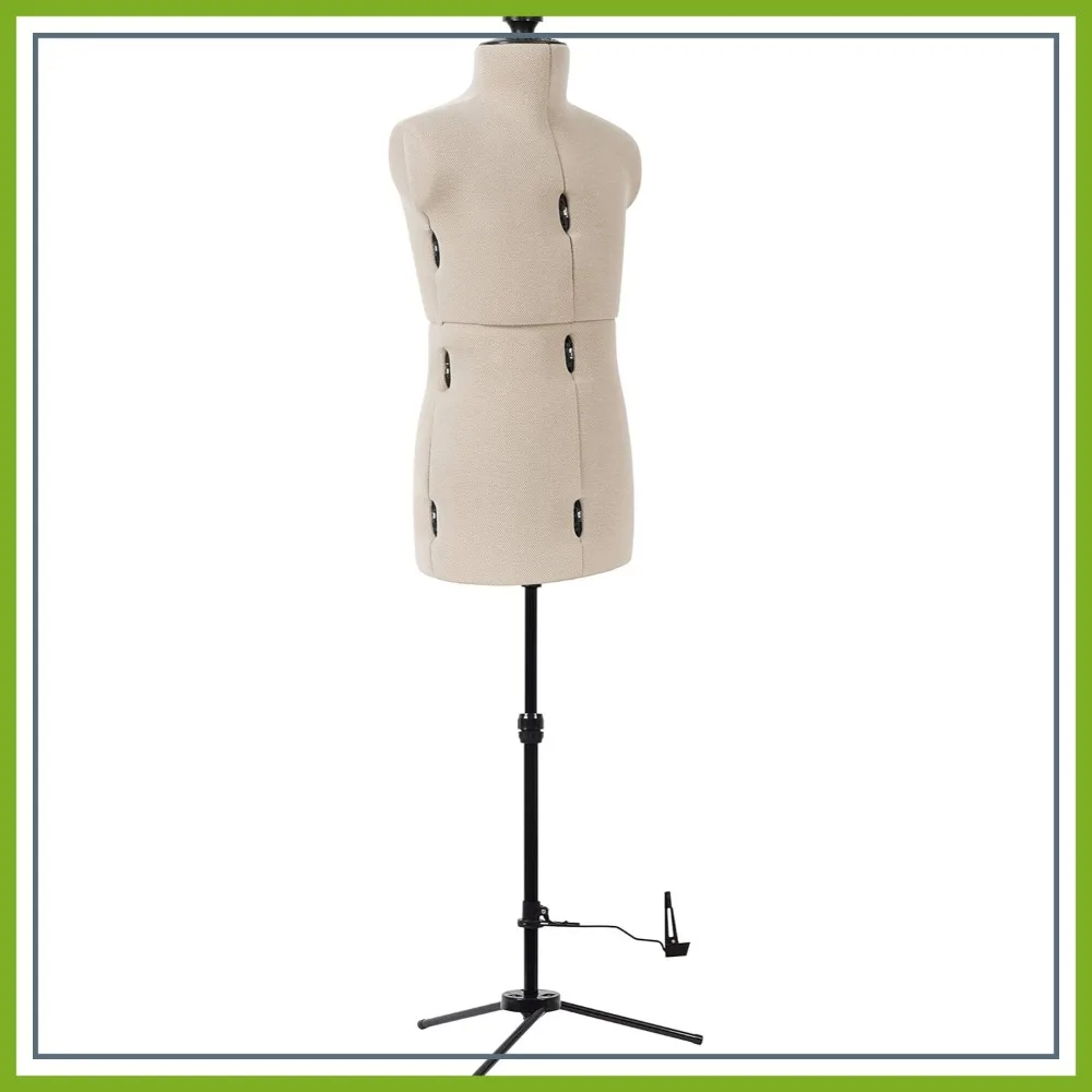 

Adjustable Dress Form for Sewing - Child Sizes US S-XL, Pinnable Mannequin with 13 Dials & 360 Hem Guide