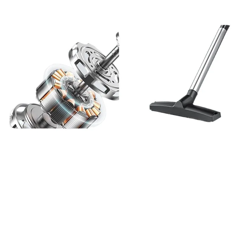 High-power vacuum cleaner, powerful household suction, commercial industrial bucket dry and wet dual-use