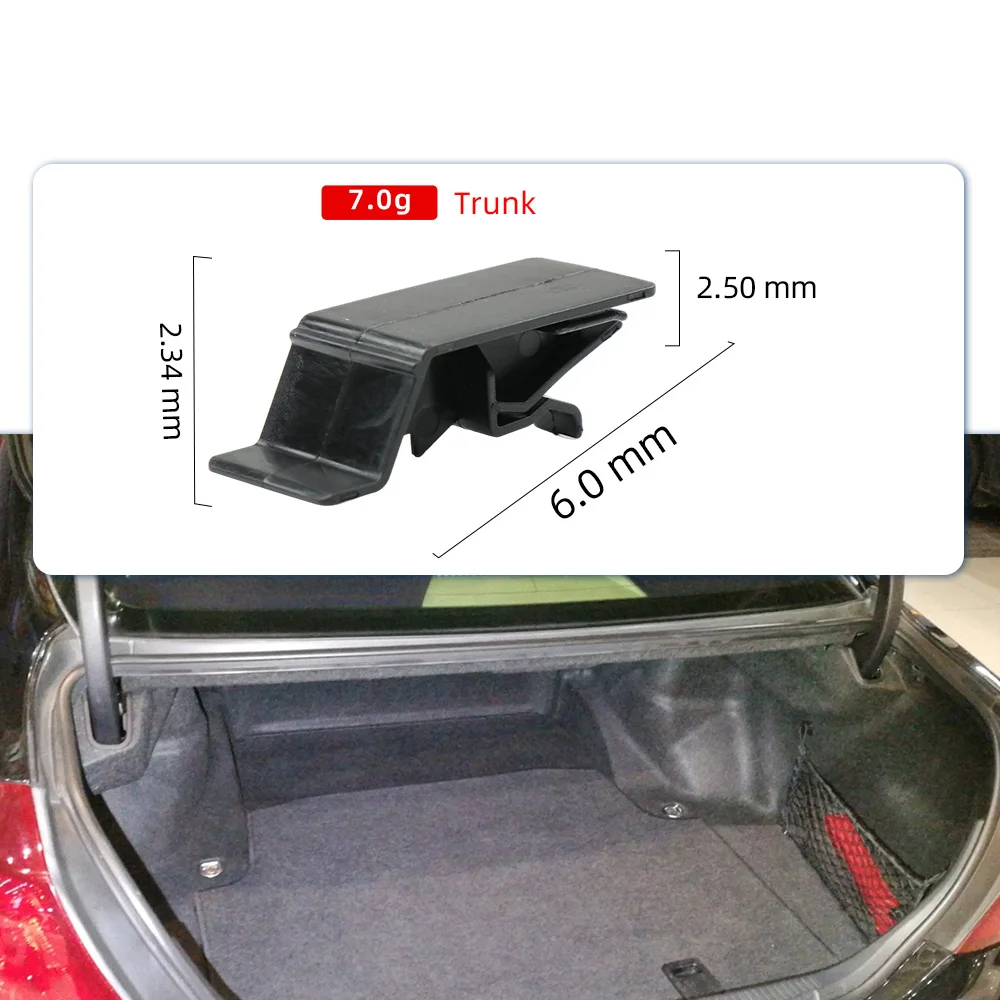 64726-30060-C0 لكزس الجذع بطانة مشبك ES NX LS LX CT GS HS ES260 LS500 تويوتا تاج مربع خلفي بطانة مشبك #5