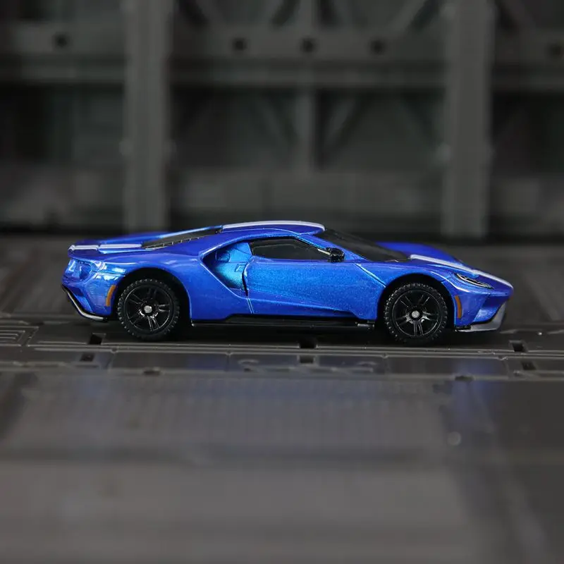 CCA 1:64 Ford GT2017 liga modelo de carro esportivo suspensão deslizante modelo de carro pequeno ornamento coleção presente detalhes ricos