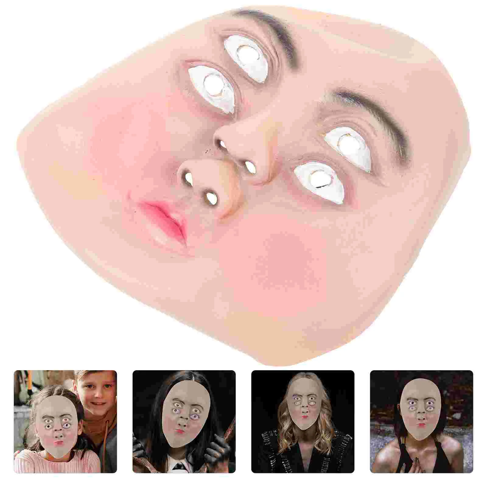 

Mask Cosplay for Adults Halloween Festival Party Masquerade Clothing Emulsion Horror Child