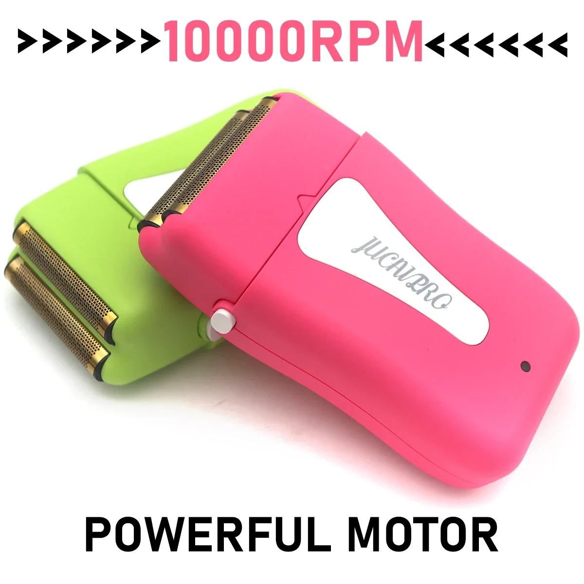 Jucai プロ 10000PRM プロフェッショナル電気シェーバー低刺激性メンズヘアトリマー 2000mAh バッテリー電気バリカンサロン