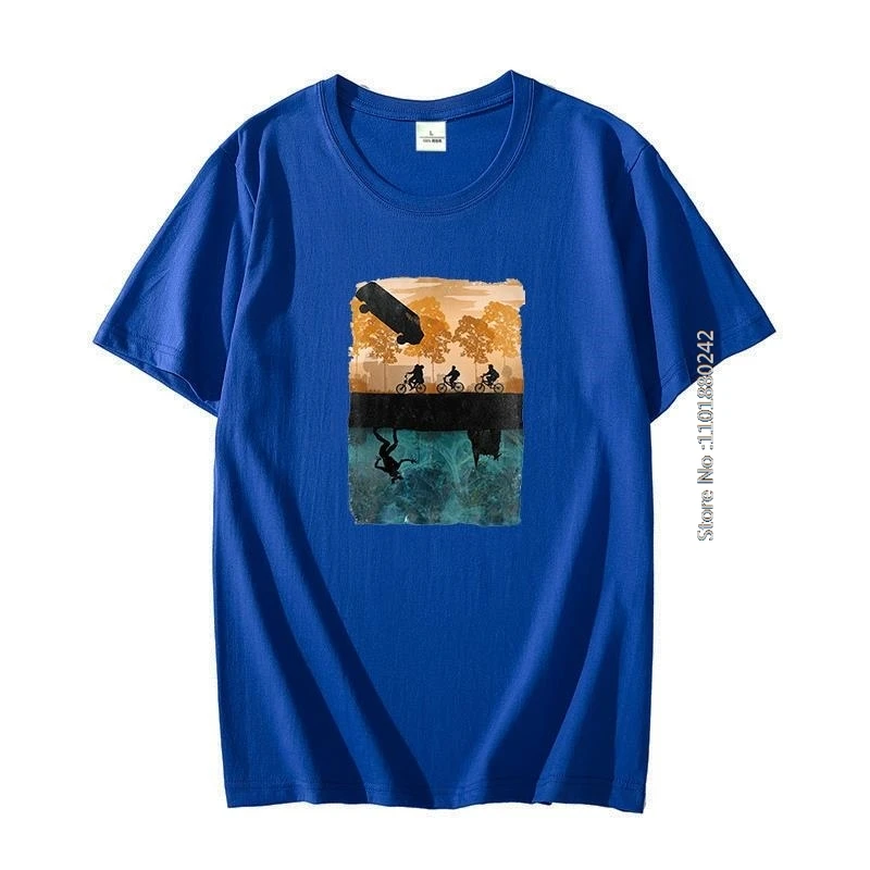Hawkins Indiana Inspired Will Upside Down Eleven Fashion Graphic T Shirts Summer Cotton Short Sleeve T-Shirts Mens Clothes
