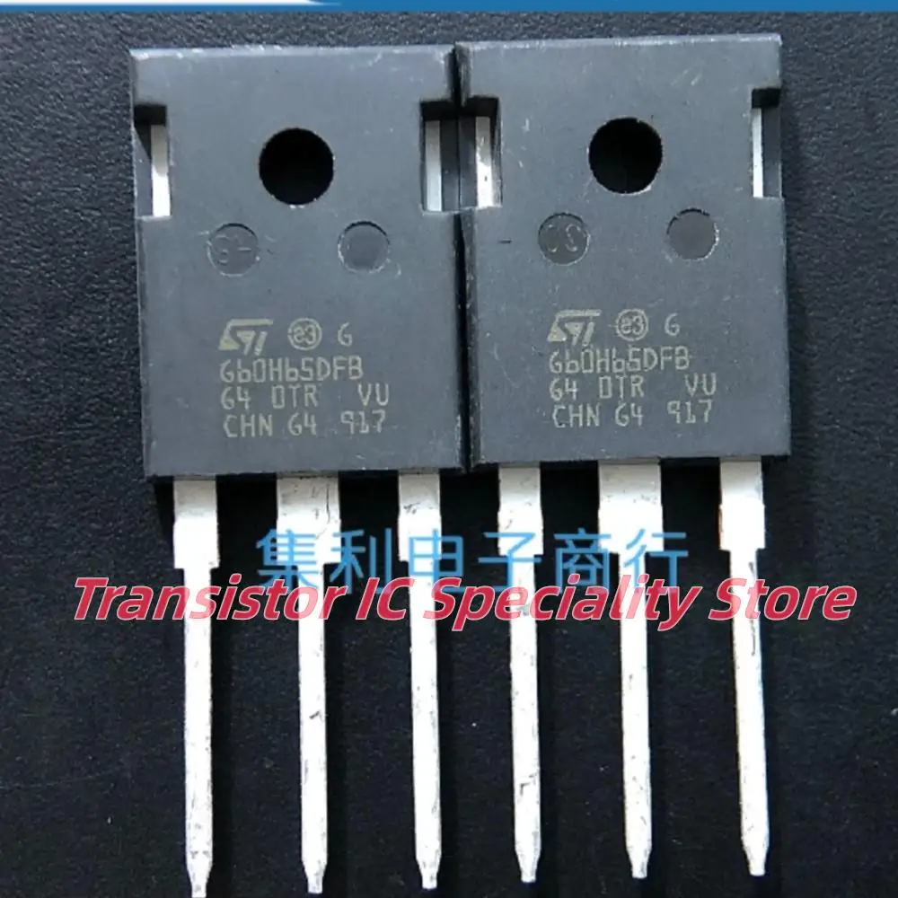 5PCS-10PCS  G60H65DFB STGW60H65DFB  TO-247 650V 60A  Imported  Original  Best Quality