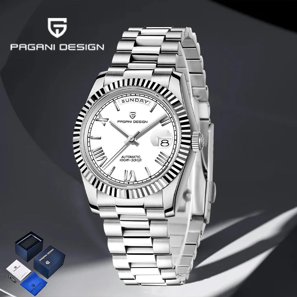 2026 PAGANI DESIGN DD36 men's mechanical watches top fashion brand automatic watches men's AR Sapphire 10bar watch gift box ST16