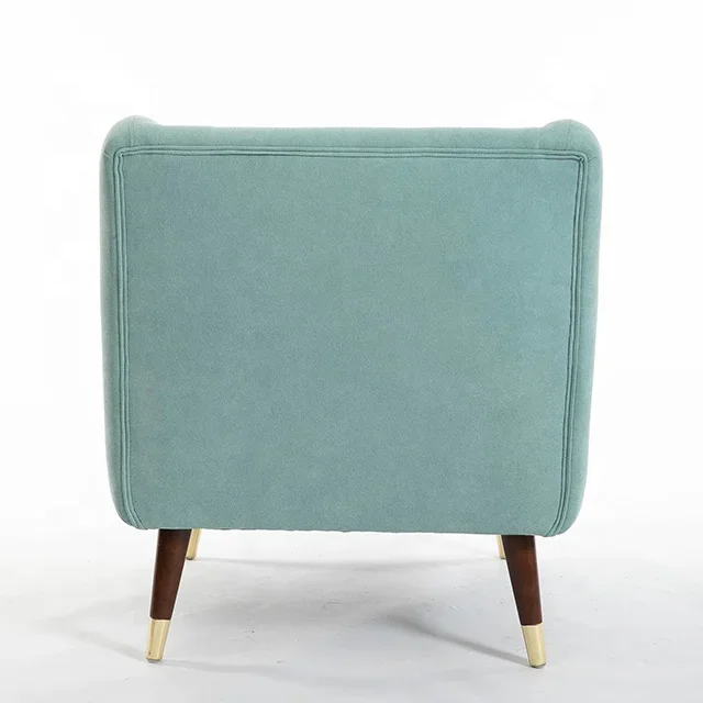 zz أثاث غرفة المعيشة كرسي أريكة منجد لهجة كرسي الكتان كراسي فردية للترفيه #5