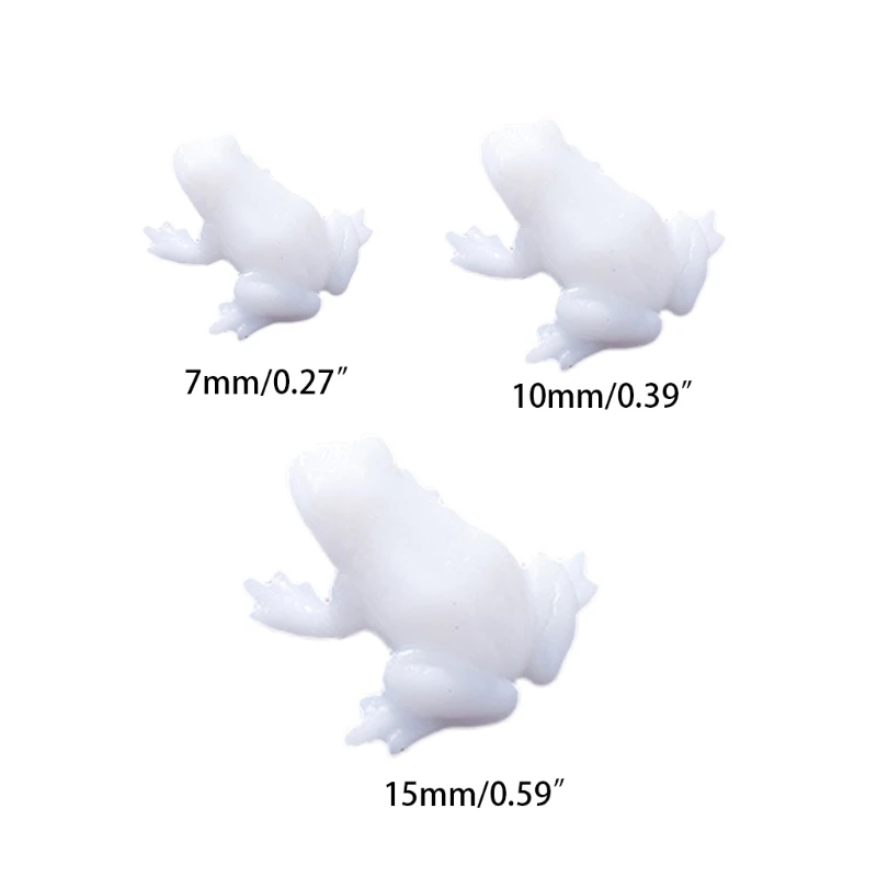 for Frog Resin Filler Handmade Plastic for Frog Model Decoration Epoxy Filling M