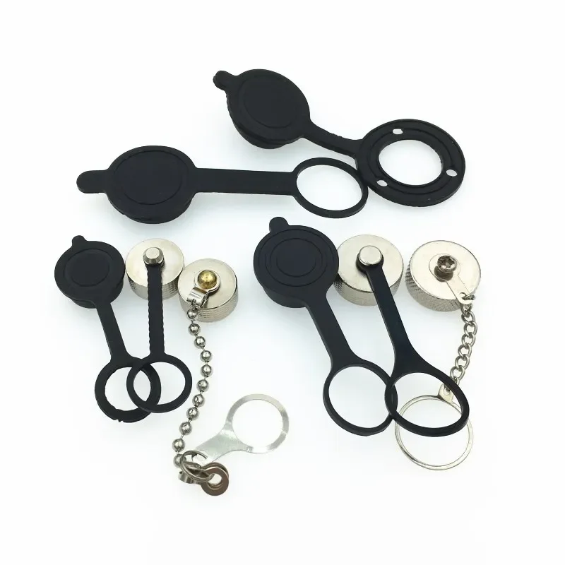 1Pcs GX12 / GX16 / GX20 Aviation Waterproof Cover Caps Connector Dust Metal / Rubber Cap Circular Protective Sleeve Plug