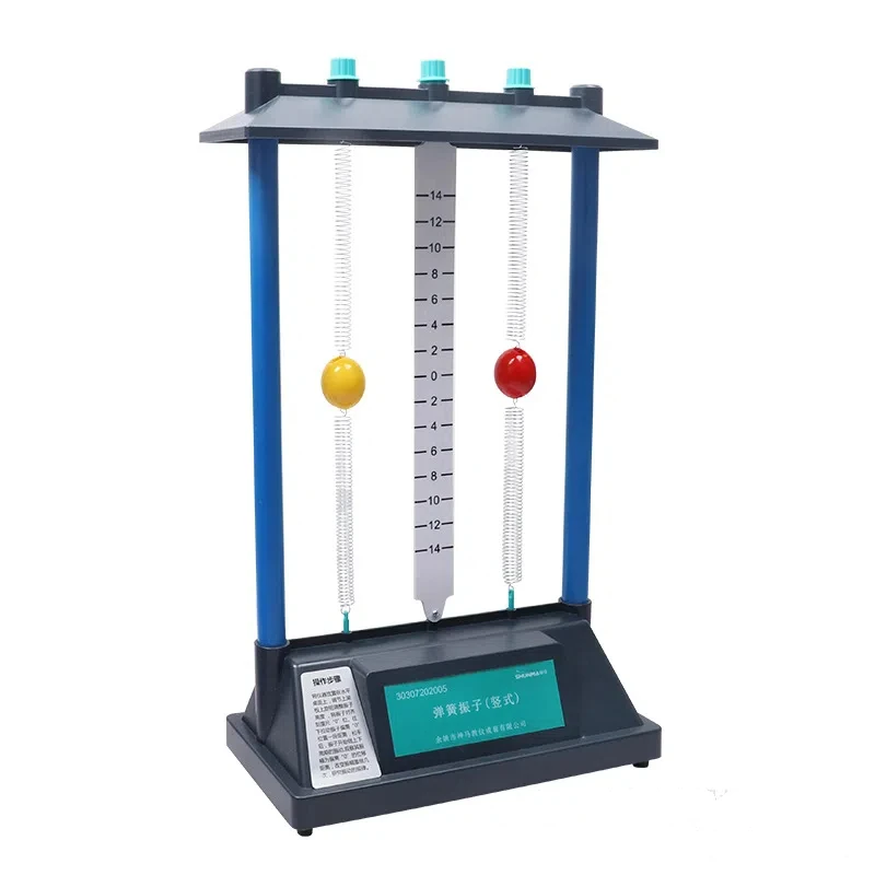 Spring Oscillator for Physics Experiment Vertical Kit Laboratory Physics Science Experiment Teaching Spring Oscillator