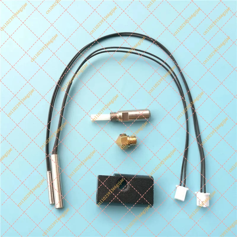

D6 MK11 Hotend Kit,for Wanhao Duplicator 6 3D Printer Set with Heater Cartridge & PT100 Thermocouple