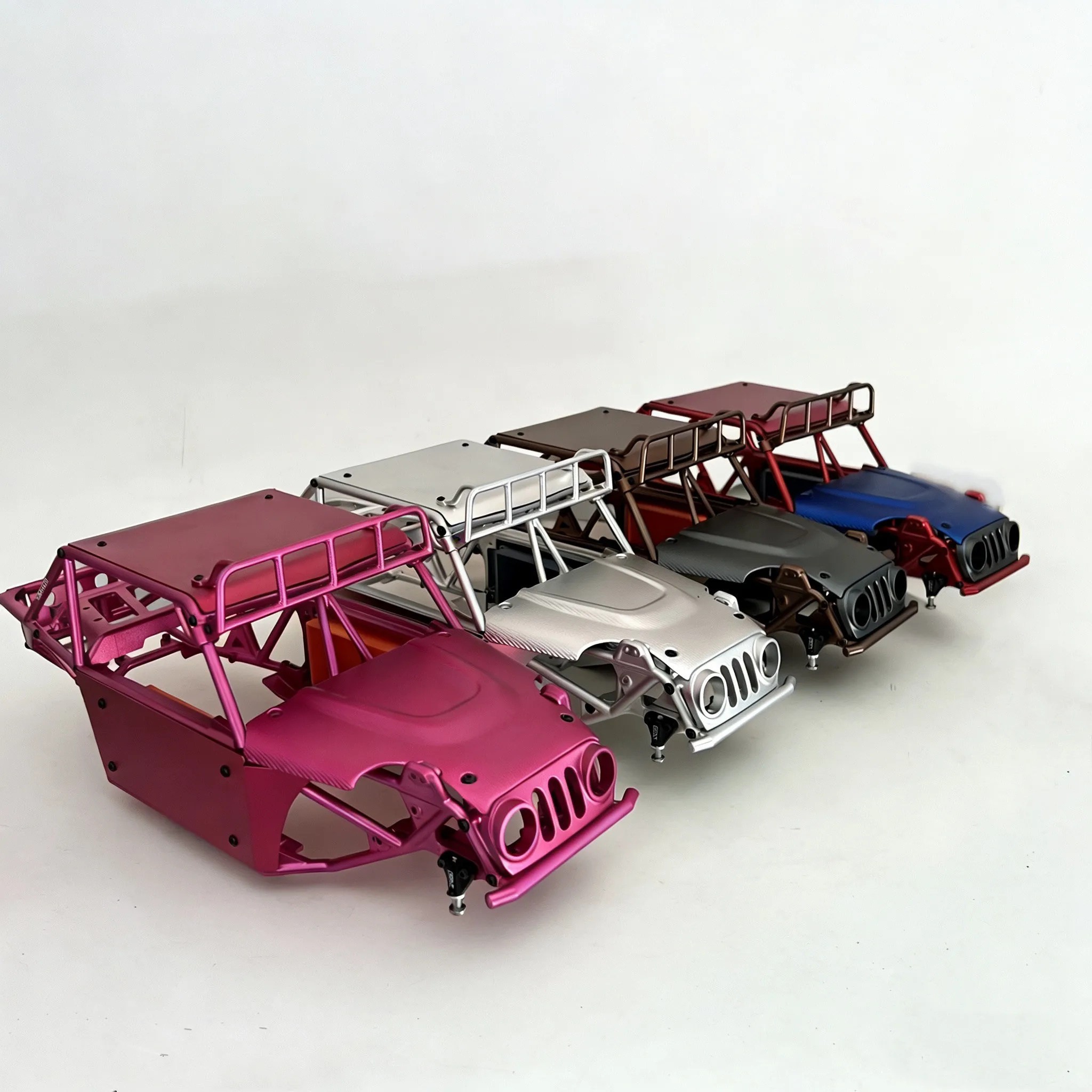 

D1RC Подставка для труб из алюминиевого сплава с ЧПУ для 1/10 RC Гусеничного автомобиля VP Vanquish Products H10 Оптическая металлическая подставка для труб Обновление деталей