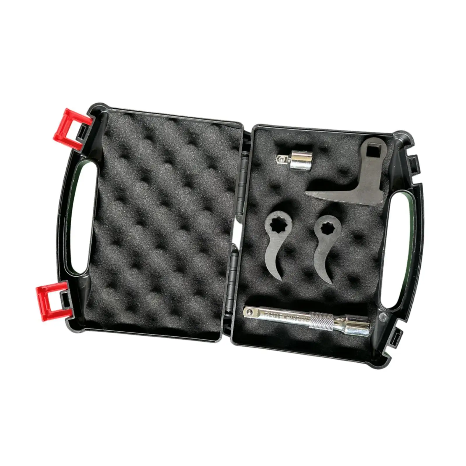 Tight Space Wrench Adaptor Head Tool Black Reinforced Auto Repair Support for Cylinder Heads with Star Sockets