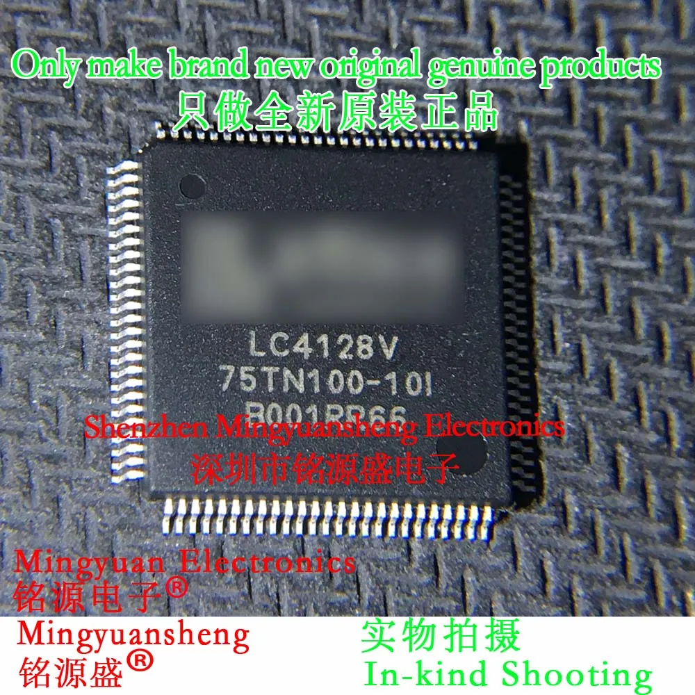 

Mingyuan Sheng Brand New Original Genuine Lc4128V-75Tn100C-10I Lc4128V-75Tn100-10I Lc4128V Tqfp100 Cpld - Complex Programmable Logic Device 400Mhz Ic Chip