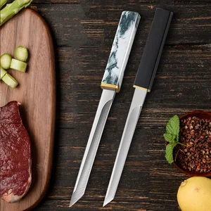 Stainless Steel Steel Call Fruits Knife Fish Kitchen Professional Hand Force Bread Knife Knife Utility Knife Barbecue tool 12 Main Sales Cutle - №6