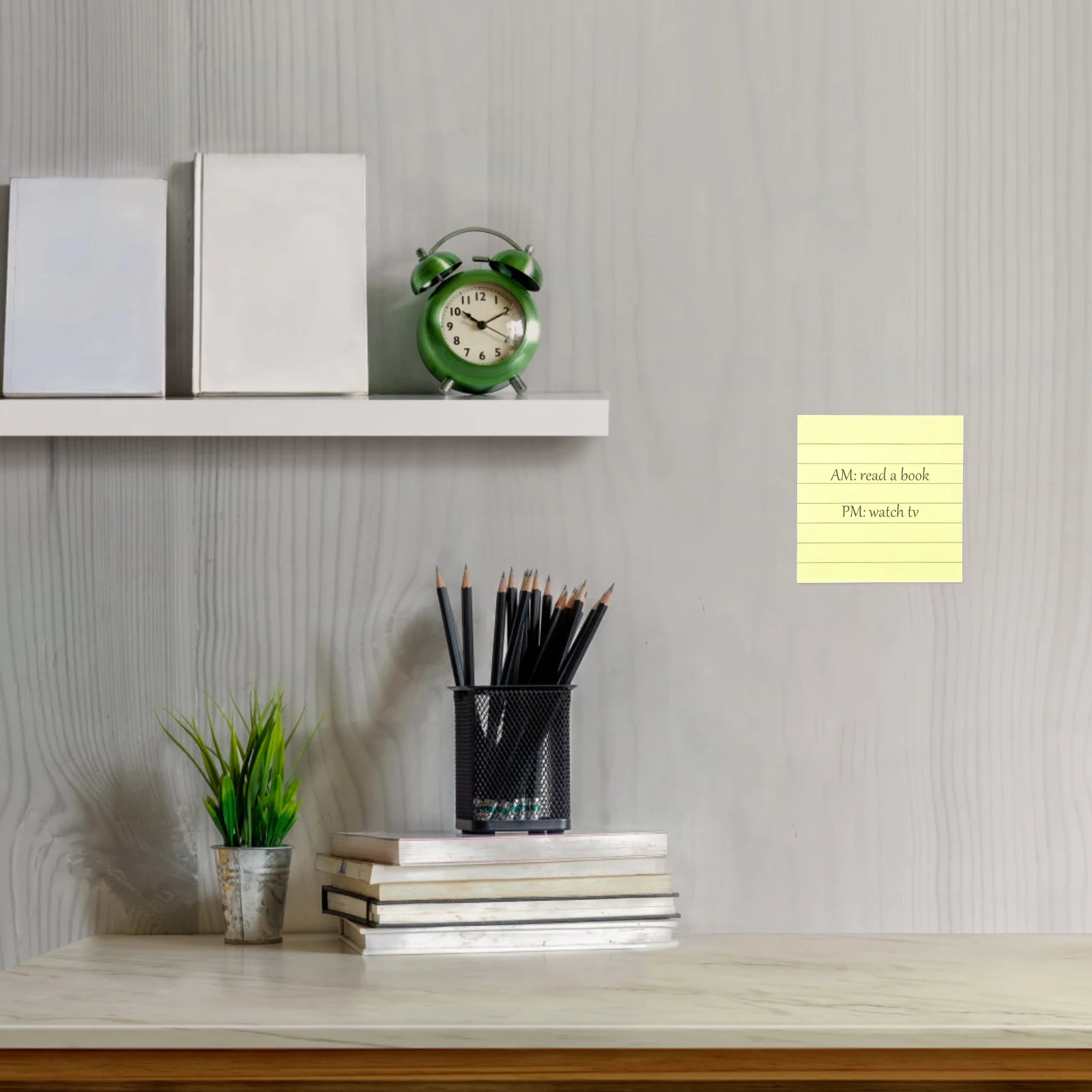 

800 Sheets Lined Bright Self-Adhesive Pads Wear-Resistant Strong Adhesive for Wall Blackboards Memo