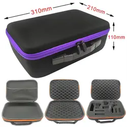 Tool Case For Drill Tools Kit Hard Storage Box DIY Foam Shockproof Camera Bag Travel Zipper Bag Carry Case Outdoor Accessories