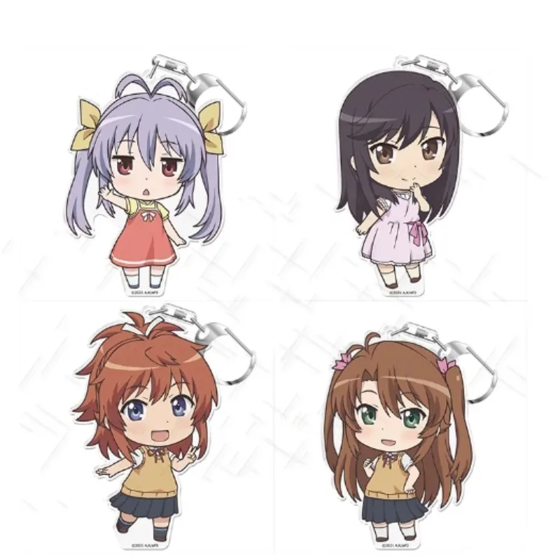 Spel Ichijou Hotaru Komari Koshigaya Natsumi Miyauchi Renge Sleutelhanger Pop Anime Acryl Sleutelhanger Hanger Voor Cadeau