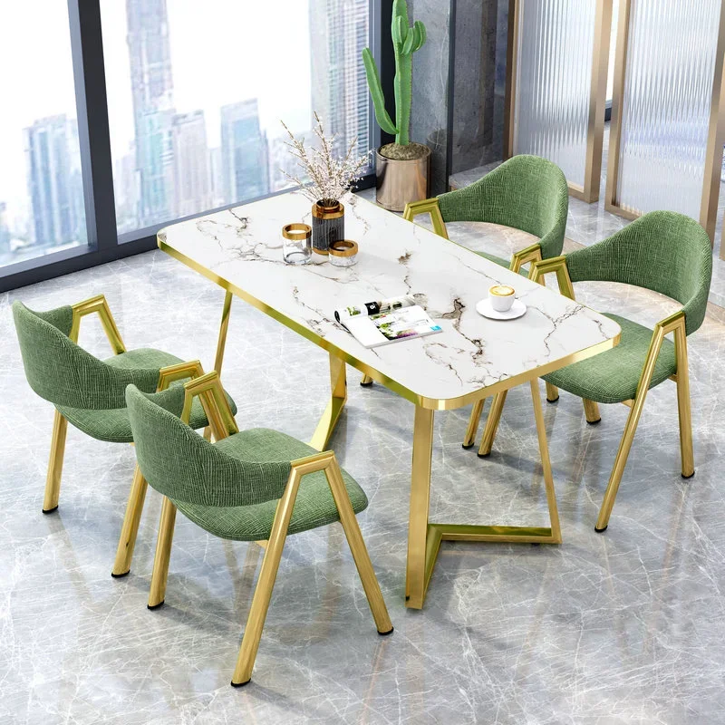 Mobile Console Dining Tables Marble Restaurant Study Wall Center Dining Tables Foyer Mesa De Cocina Y Sillas Kitchen Furniture