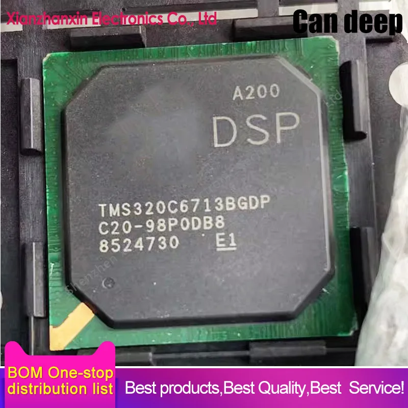 

1pcs/lot TMS320C6713 TMS320C6713BGDPA200 TMS320C6713BGDPA 320C6713 BGA272 Digital signal processor in stock