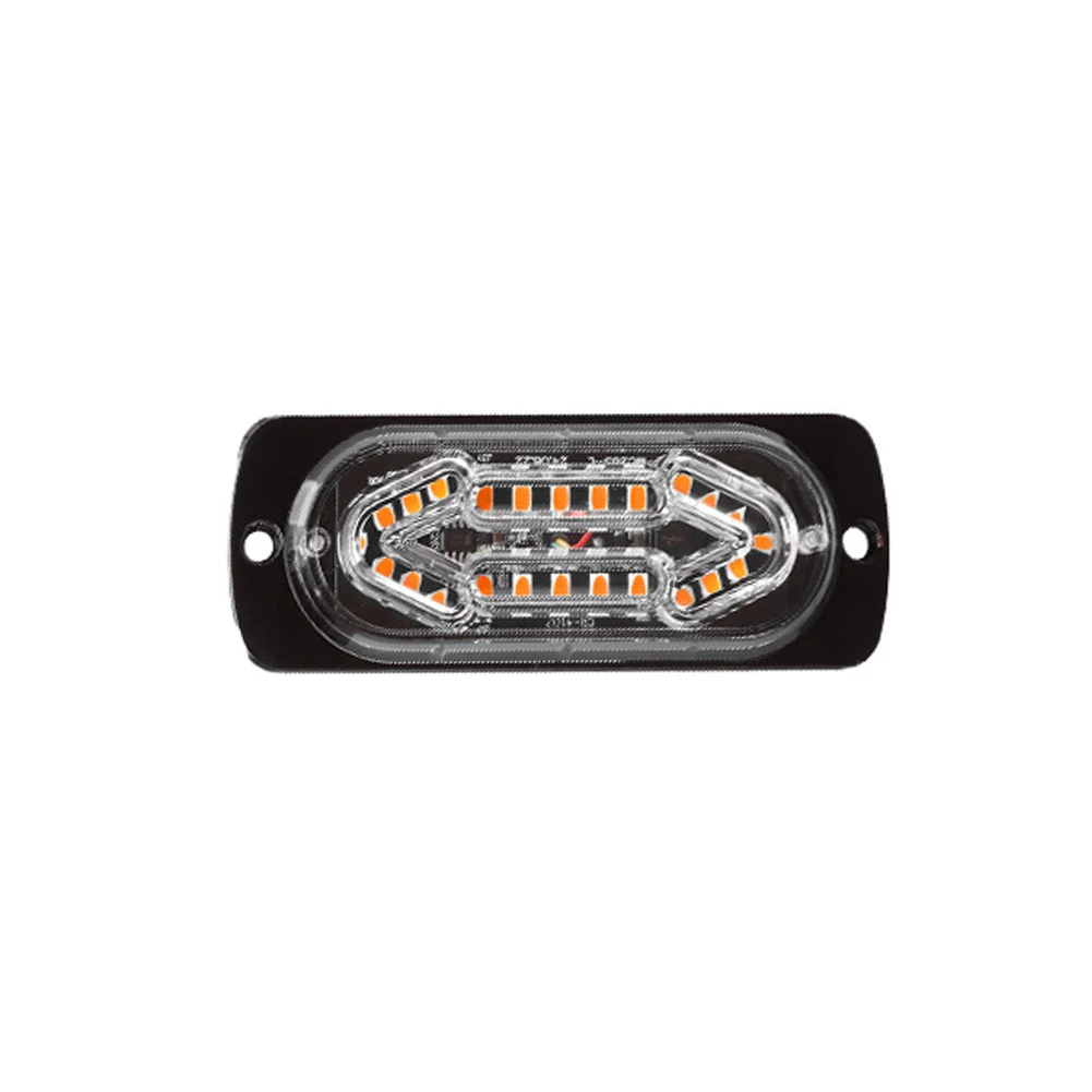 

Powerful 12V to 24V Strobe Light for Trucks Ultra Thin Turn Signal and Side Marker Lamp for Increased Visibility