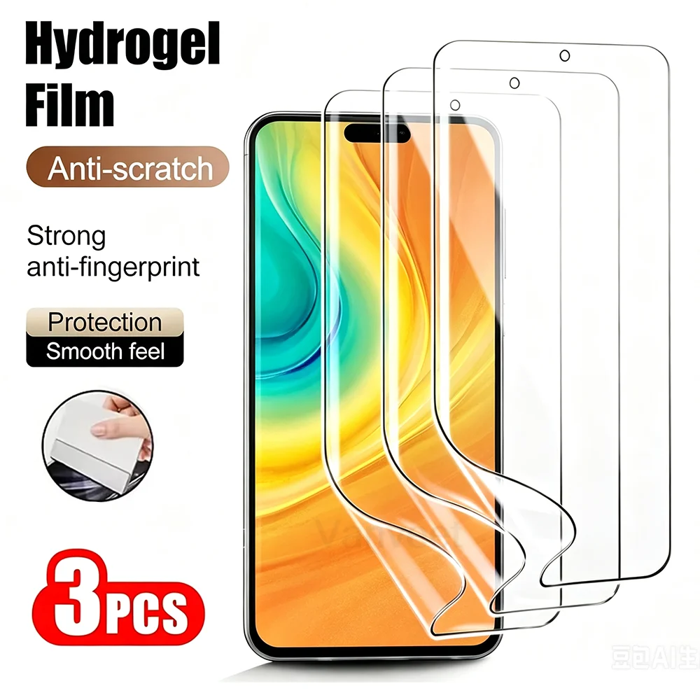 Full Cover Hydrogel Film For Samsung A27 A26 5G A25 A24 A23 4G A22 A17 A05 A05s Soft Screen Protector Samsung A16 A15 A14 A13