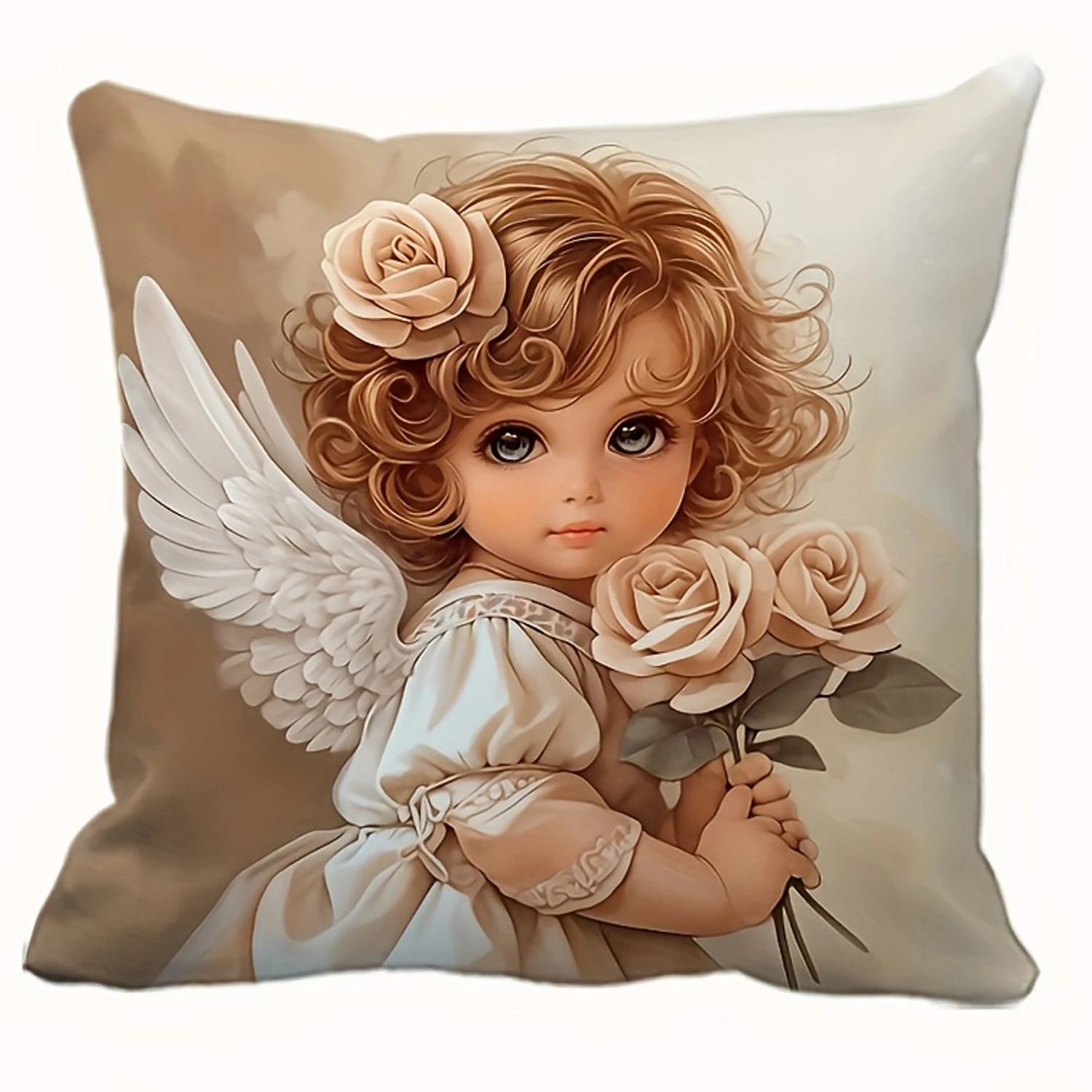 1 Buah Sarung Bantal Sayap Bun - Baby Nursery Cushion ulasan dan harga