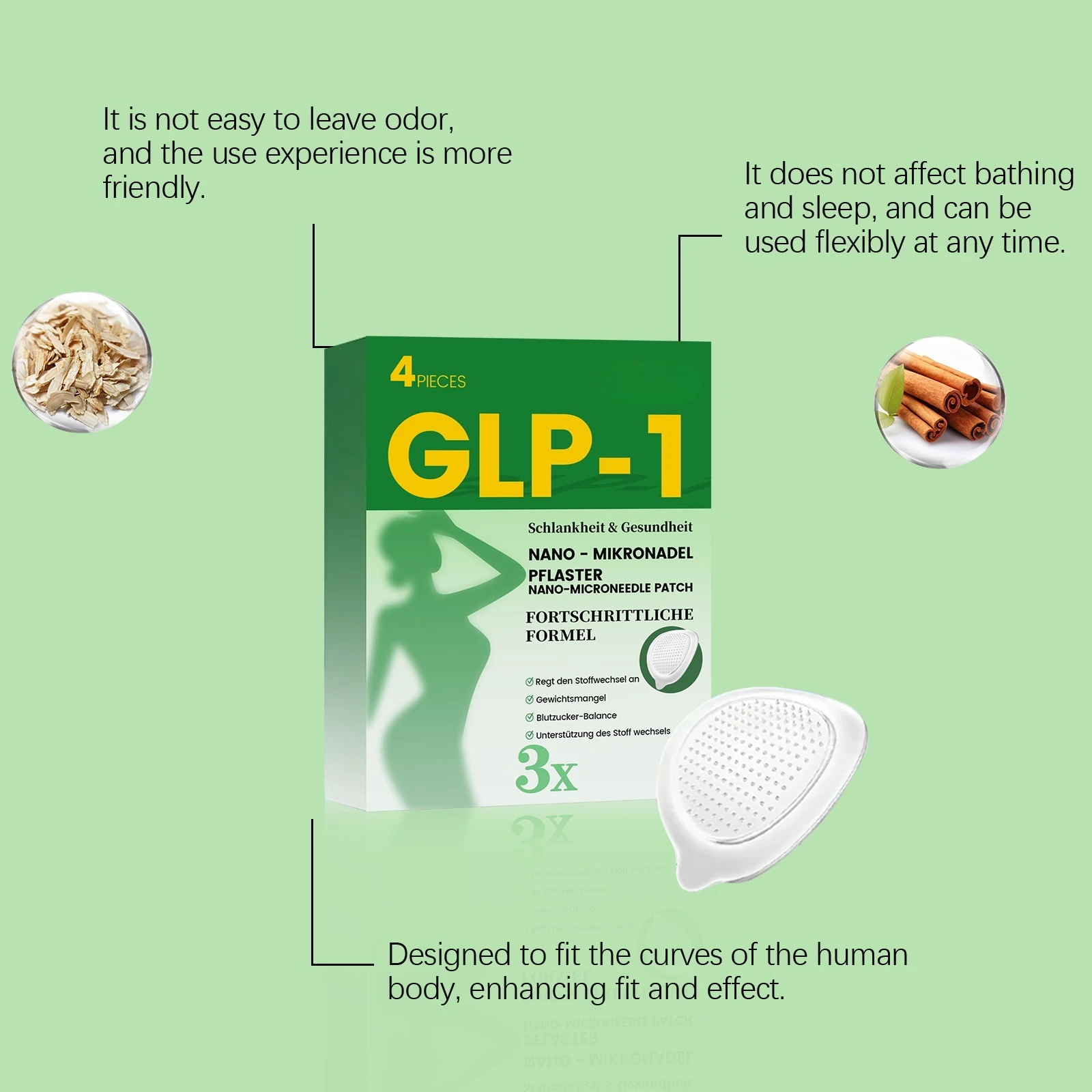 99% de exemplos alcançam contorno corporal desejado em um mês, ferramentas para cuidados com os pés