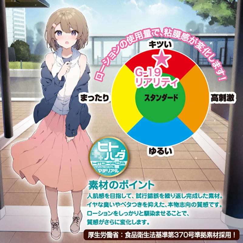 G-19 الواقع Onahole JK الاستمناء الياباني Onahole كس الرجال الضارب أنيمي