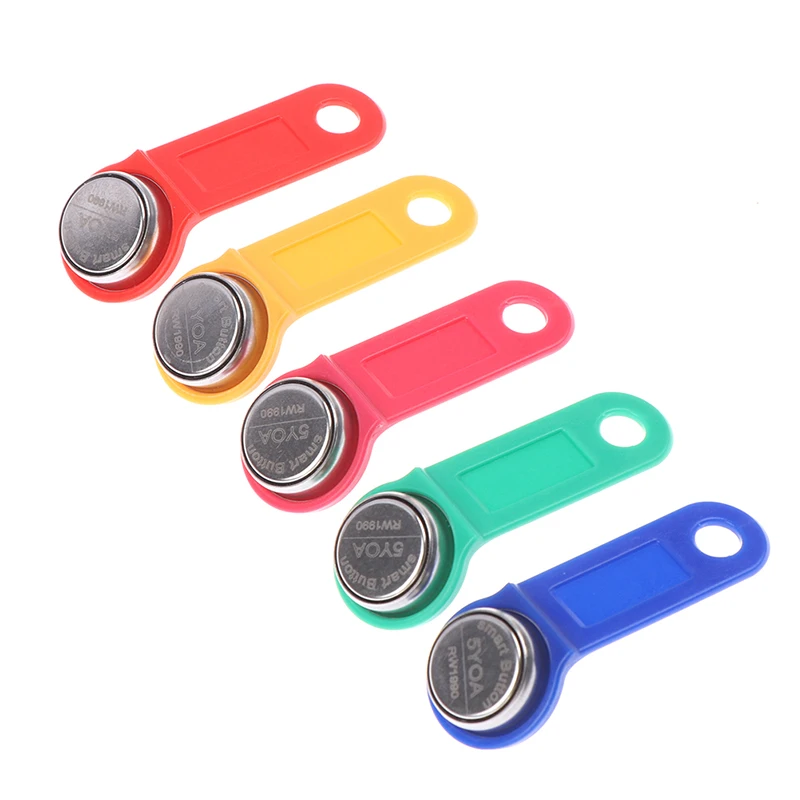 1Pc plastica riscrivibile RFID Touch Memory Key TM Card iButton Copy Card Sauna Key