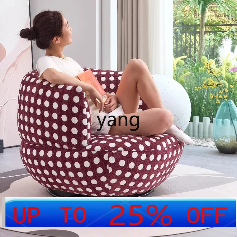 

LTT Lazy Sofa Chair Rotatable Single Sofa Chair Single Chair Living Room Sofa