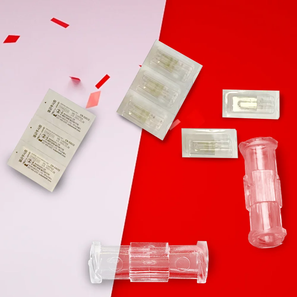 

Leak Proof Double Helix Medical Sterile Luer Lock Adapter 10-100PCS Transparent Plastic Syringe Connector