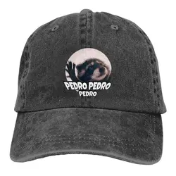 Pedro Raccoon Men Women Baseball Cap Distressed Cotton Hats Cap Classic Outdoor Activities Headwear