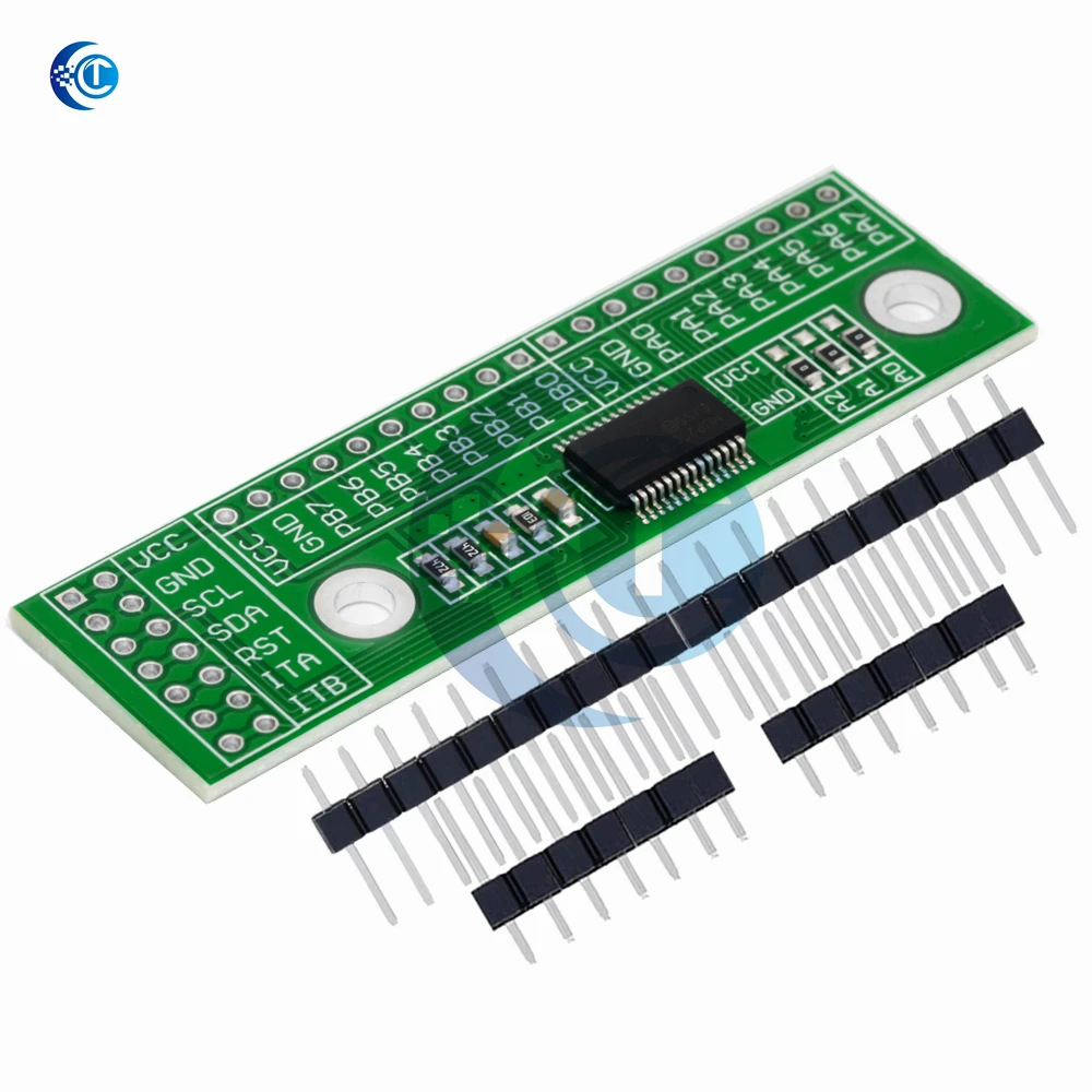 MCP23017-E/SS I2C IIC Expander Board Module I2C to 16IO IIC Input/Output Expansion Board MCP23017 3.0V-5.5V