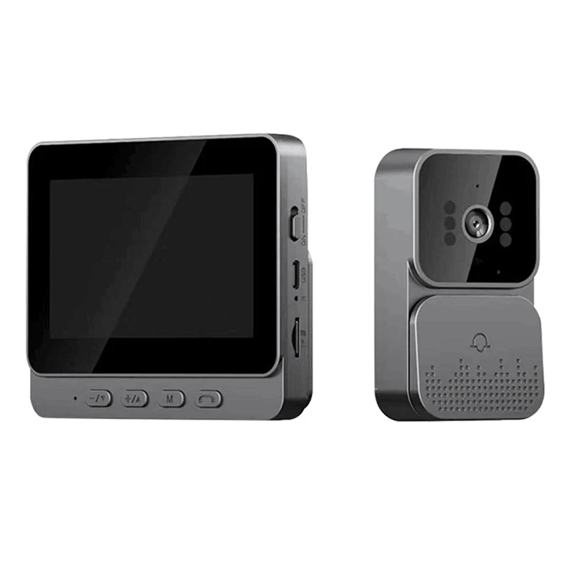 

Y43A-Doorbell Video Intercom Camera Inteligente Wireless By Night Vision 4.3Inch Screen For Security Smart Home Apartment