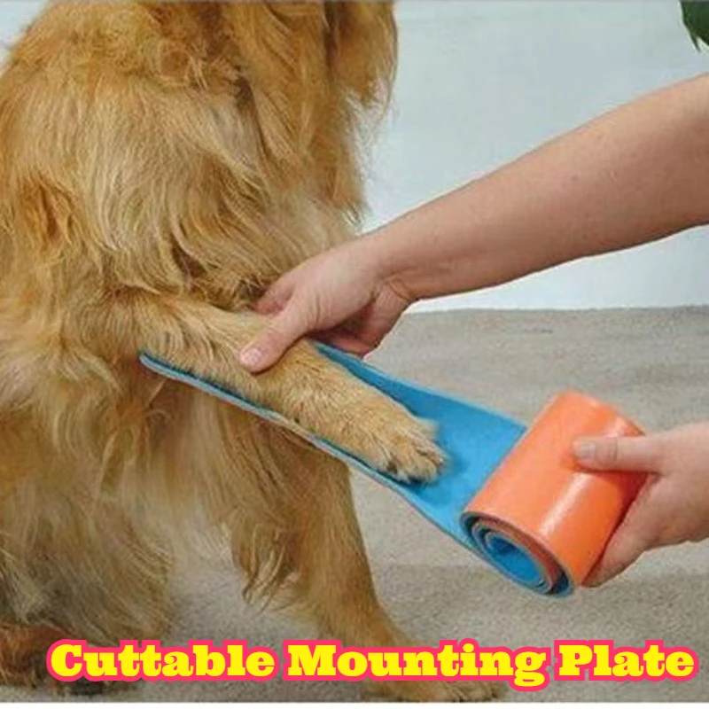 

Pet Dog Leg Fracture Splint Moldable Polymer Roll Support Wrap Adjustable First Aid Immobilization Pet Care Small Medium Large