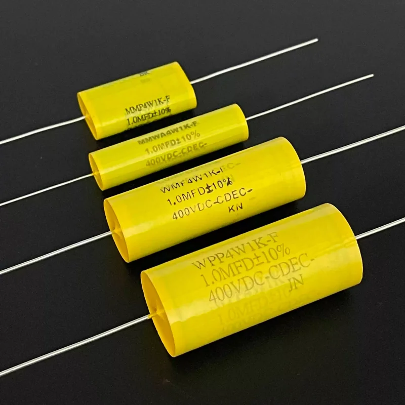 

10 шт. новый американский CDE 1 мкФ 400 В осевая лихорадка аудио соединение бесконечный конденсатор