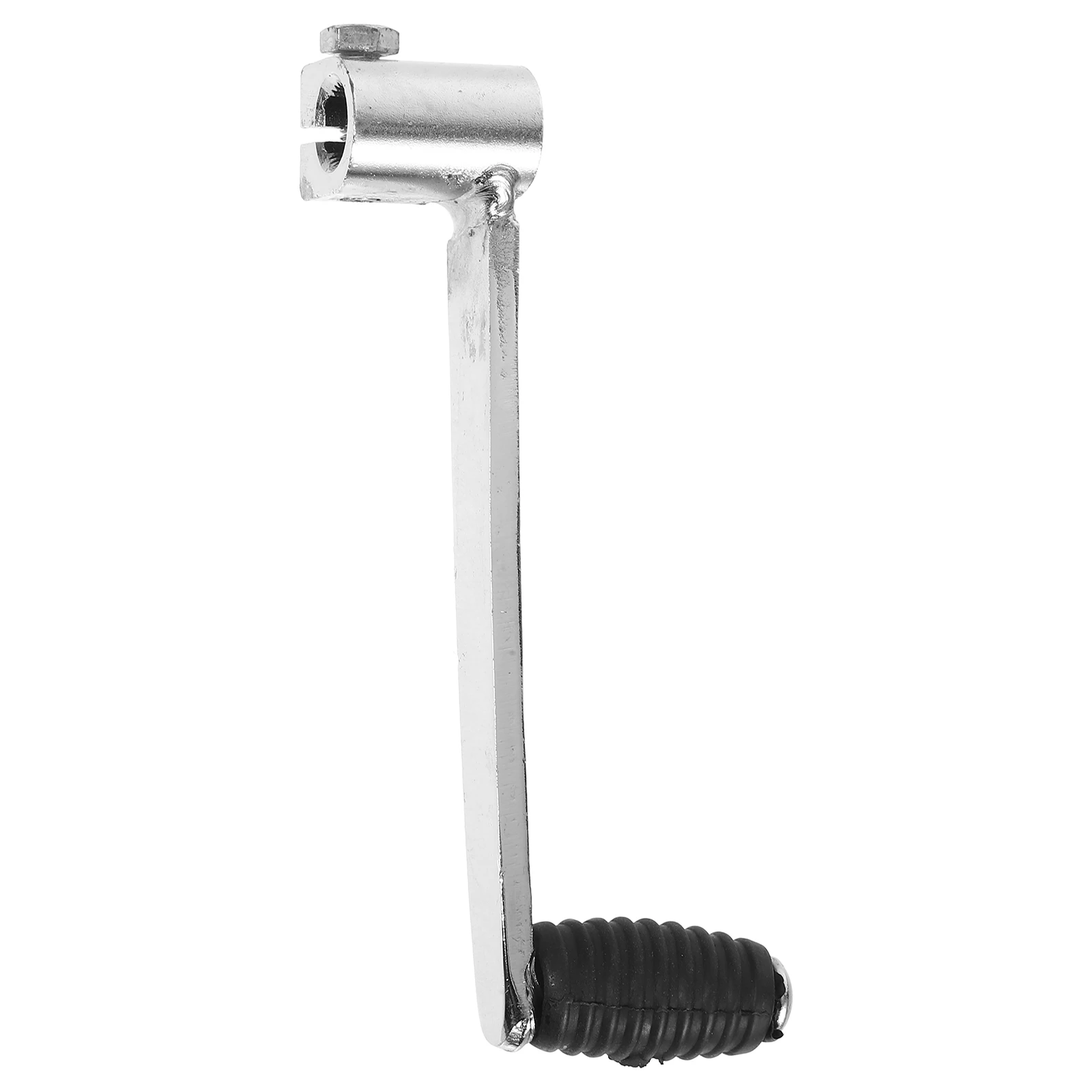

Motorcycle Gear Shift Lever Foldable Aluminum Foot Compatible Models Durable Easy Install Silver Clutch Control Rod Bike
