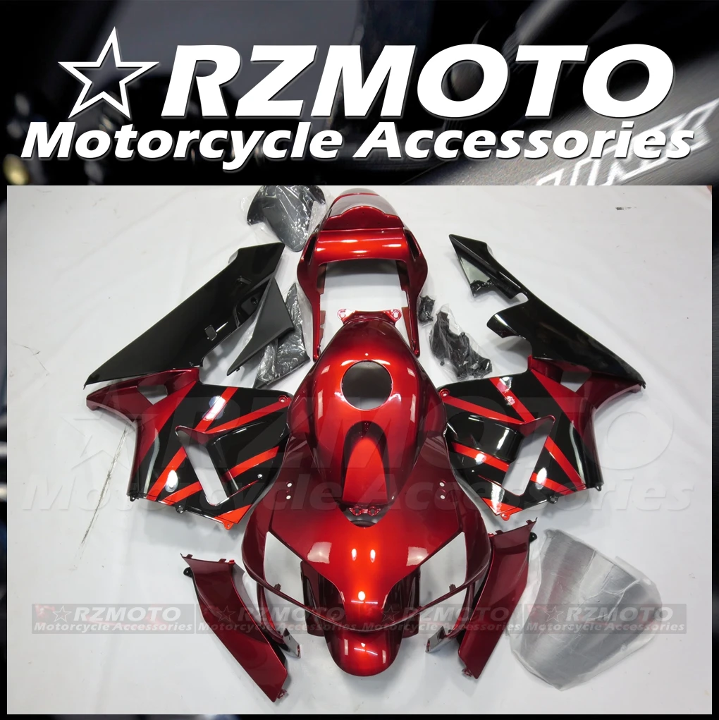 

RZMOTO NEW Plastic Injection Cowl Panel Cover Bodywork Fairing Kits For HONDA CBR600RR F5 2003 2004 #2