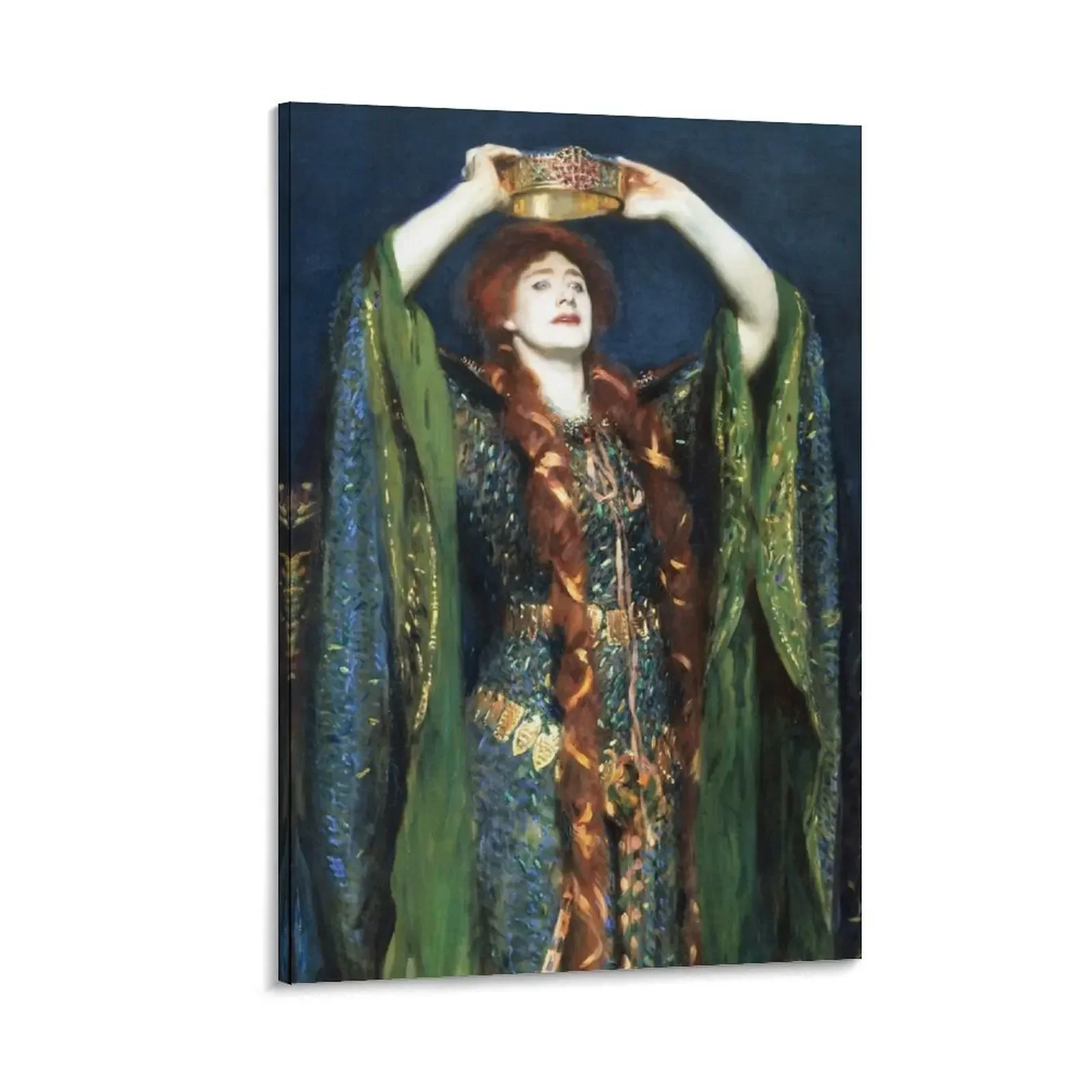 

Ellen Terry as Lady MacBeth - John Singer Sargent 1899 Canvas Painting decorative wall canvases luxury home decor