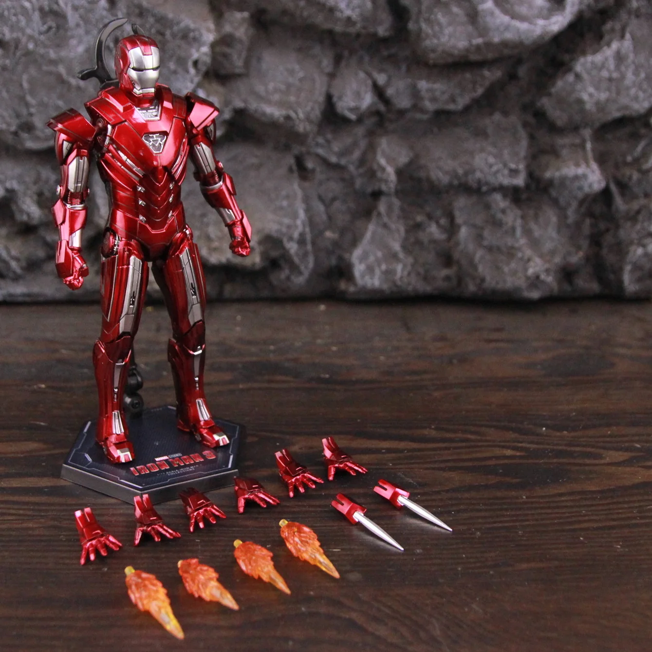 ZD TOYS 7インチ　アイアンマン　マーク30 マーク33 フィギュア　2種 アイアンマン アイアンマン・マーク33 7インチ アクションフィギュア