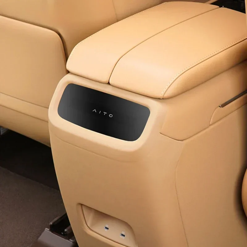 For AITO M7 Air Outlet Protective Cover Rear Anti Kick Mat Frame Stickers Air Vent Anti-kick Mat Car Interior Refit  Accessories